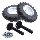 Kaan Çapa Makinalarına Uyumlu Teker Takımı 400-8 - 1