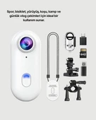 Şarj Edilebilir Uzun Ömürlü Mini Spor Kamera Full HD - 5