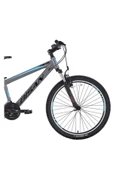 Bisan BİSAN COOPER DAĞ BİSİKLETİ 35 CM HD 26 JANT 21 VİTES FÜME SİYAH MAVİ thumbnail 2