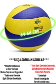 Sert Zemin Voleybol Topu Pompalı SET 8 Panel Sert Deri İç-Dış Mekan Uygun Dayanıklı VT600 thumbnail 5