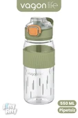 550 ML Rahat İçim (Pipetsiz) Taşıma Kulplu Çocuk Su Matarası -VGN3001ML550 thumbnail 2