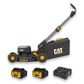 CAT DG272 36Volt 4.0Ah. Li-ion 41CM Profesyonel Kömürsüz Şarjlı Çim Biçme thumbnail 2