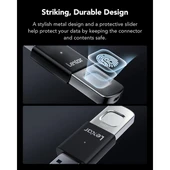 <![CDATA[LEXAR 256GB JUMP DRIVE FINGERPRINT F35 PRO LJDF35P256G-RNBNG USB 3.2 BELLEK]]> - 2