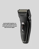 Unisex Şarjlı Saç ve Sakal Kesme Makinesi – Sessiz Motor, 1–12 mm Ayarlanabilir Başlık thumbnail 5