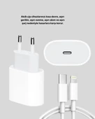 iPhone ve iPad Uyumlu 20W Güvenli USB-C Hızlı Şarj Adaptörü - 3