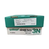 UMUR Sürekli Form 11x24 3 Nüsha (5.5 Perforeli) 500 lü thumbnail 1