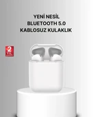 Dokunmatik Kontrollü 2. Nesil Bluetooth 5.0 Uzun Pil Ömürlü Kulaklık - 1
