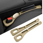 Araç Koltuğu Boşluk Doldurucu ve Düzenleyici Organizer 2'li Bej - 1