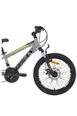 Bisan BİSAN COOPER ÇOCUK BİSİKLETİ 28 CM MD 20 JANT 21 VİTES AÇIK GRİ SİYAH SARI thumbnail 3