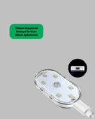 USB Şarjlı Kablosuz Manyetik Montajlı Mini LED Işık - 2