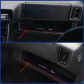 Tofaş Şahin Doğan Kartal Torpido Alt Sehpa Koruma Halısı / Nakışlı Torpido Alt Kaplama Halısı Örtüsü thumbnail 8