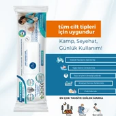 Gümüş İyonlu Özel , Onarıcı Hasta ve Yaşlı Bakım Mendili , Büyük Boy 12'li thumbnail 8