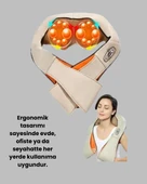 Ovmalı Isıtmalı Boyun Omuz Bel Masaj Aleti Kas ve Eklem Ağrılarına Etkili - 3