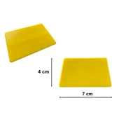 Mini Ragle Folyo Cam Filmi Çekme Aparatı 4x7cm Sarı - 1