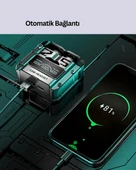 Su Geçirmez Bluetooth Kulak İçi Kablosuz Kulaklık 400mAh Pil - 3