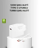 120W Mi Turbo Akıllı Tanıma Çipli Hızlı Şarj Cihazı Taşınabilir ve Dayanıklı - 1