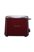 Retro Bordo 2 Dilim Ekmek Kızartma Makinesi - 1