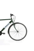 Bisan Hardy Şehir Bisikleti 42 Cm V Fren 26 Jant 21 Vites Yeşil Siyah Beyaz thumbnail 2