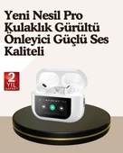 Dokunmatik Kontrollü Gürültü Önleyici Bluetooth Kulaklık Şarj Göstergeli - 1