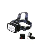 pilelistore 12 Ledli Güçlü Şarjlı Kafa Lambası - 2