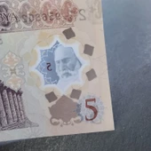 Escoines 3996368f3f38a91b7f 2013 (1444 H) Libya 5 Dinar Hybrid ÇİL - hafif katlanma izi var thumbnail 3