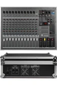 Maxword RPS-2200 Yüksek Güçlü Power Mixer Amfili Mikser 2x1100W 16DSP Efekt (Case'li) - 2