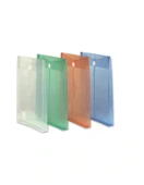 Comix Cırtcırtlı Dosya Körüklü Dikey Şeffaf - 1