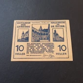 Escoines 3996368f81ef2273da 1920 Almanya 10Heller ÖSTERR Notgeld thumbnail 1