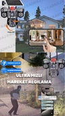 15MP 3 Kameralı Sim Kartlı Kamera, Solar Panelli Kamera,İnsan Algılama, Hareket Takibi, Sesli Alar, Çakarlı Kamera - 2