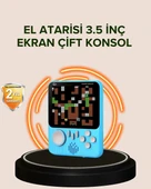TV Bağlantılı Çift Oyunculu Şarjlı Retro Gamepad Seti - 1