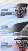 15MP 3 Kameralı Sim Kartlı Kamera, Solar Panelli Kamera,İnsan Algılama, Hareket Takibi, Sesli Alar, Çakarlı Kamera - 4