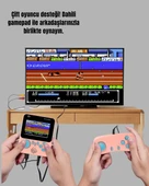 TV Bağlantılı Çift Oyunculu Şarjlı Retro Gamepad Seti - 4