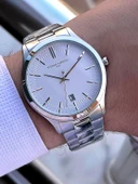 Pierre Cardin İtalyan Tasarım Bileklik Hediyeli Çelik Kasa Ve Kordon 3 Atm Erkek Kol Saati PC.0302.3 thumbnail 4