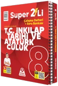 Örnek Akademi 8. Sınıf Süper İkili T.C. İnkılap Tarihi ve Atatürkçülük Seti - 1
