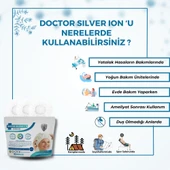 Gümüş İyonlu, Kremli, Durulama Gerektirmeyen, Onarıcı Hasta Saç Yıkama Bonesi (1 ADET) thumbnail 11