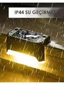 Güneş Enerjili Bahçe LED Lamba Dekor Bahçe Aydınlatma 2 Adet Köşebent Merdiven Veranda Solar thumbnail 5