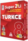 Örnek Akademi 8. Sınıf Süper İkili Türkçe Seti - 1