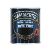 Hammerite Astarsız Boyasız Paslı Yüzey Metal Boyası Döküm Taş Siyah 0,75 L thumbnail 1
