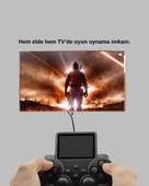 Orijinal 2025 S10 Gamepad 520 Oyunlu HDMI TV Bağlantılı A Kalite Atari - 5