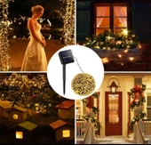 pilelistore 11m 100 Led Gün Işığı SOLAR - 2