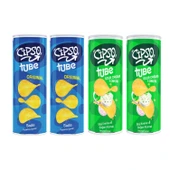Cipso Tube 90 gr Sade ve Ekşi Krema & Soğan Aromalı Cips 4 lü Karma Paket thumbnail 1