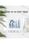Dijital Termometre Isı Ve Nem Ölçer D5 - 7