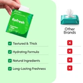 Fomin Salatalık ve Aloe Deodorant Mendil 15 Adet - 3