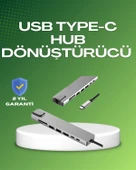 Seyahat Dostu 8‑in‑1 Hub – Şarj & Veri & Video & Ağ için Eksiksiz Çözüm - 1