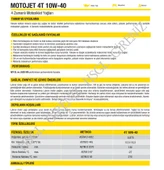 HSGL Lubran 4T MotoJet 10W-40 API SL Motor Yağı 1 Litre Yüksek Performanslı 4 Zamanlı Motosiklet Yağ thumbnail 2