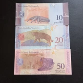 Escoines 3996368f4314ee3de7 Venezuela 10/20/50 Bolivar Çil thumbnail 1