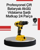 Ergonomik Tasarımlı 12V Matkap | 2 Vitesli, LED Aydınlatmalı ve Dayanıklı - 1