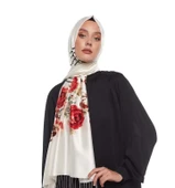 İPEKEVİ DESENLİ İPEK ŞAL thumbnail 11