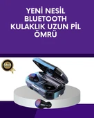 Uzun Pil Ömürlü Kablosuz Kulaklık – 4 Saat Kesintisiz Kullanım - 1