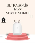 USB Şarjlı Mini USB Nemlendirici LED Işıklı Masaüstü Cihaz - 1